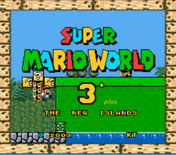 Super Mario World 3 Plus - The New Islands Title Screen